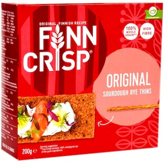 FINN CRISP | Φρυγανιές Ολικής Άλεσης 200g