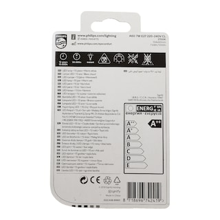 PHILIPS | Λάμπα Led Filament E27 7W 1 Τεμάχιο