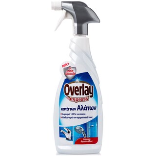OVERLAY | Spray Καθαρισμού Express Κατά των Αλάτων 650ml Έκπτωση 40%