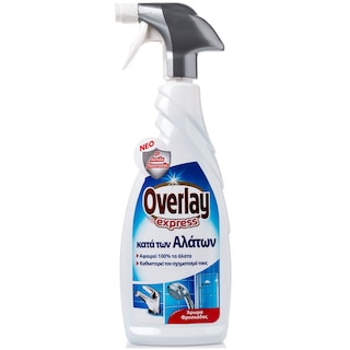OVERLAY | Spray Καθαρισμού Express Κατά των Αλάτων 650ml Έκπτωση 40%