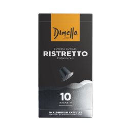 DIMELLO | Coffee Capsules Espresso Ristretto 10x5.6g