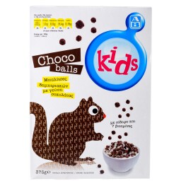 Δημητριακά Choco Balls με Σοκολάτα 375g