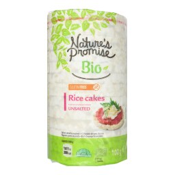 NATURES PROMISE BIO | Ρυζογκοφρέτες Bio Ανάλατες 100g