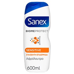 SANEX | Αφρόλουτρο Dermo Biome Sensitive 600ml
