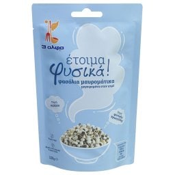 3Α | Φασόλια Μαυρομάτικα Έτοιμα Φυσικά 120gr
