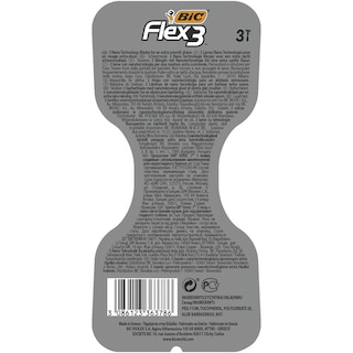 BIC | Ξυριστική Μηχανή Μιας Χρήσης Flex 3 3 Τεμάχια