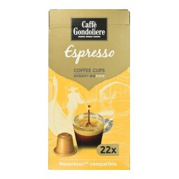 GONDOLIERE | Κάψουλες Καφέ Espresso 22x5g