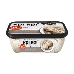 Παγωτό Cookies & Cream 500g + 250g Δώρο