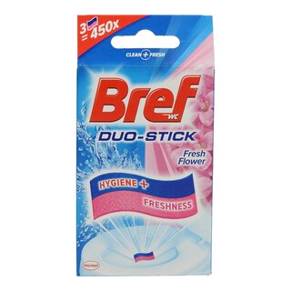 BREF | ΑΡΩΜΑΤΙΚΟ ΤΟΥΑΛΕΤΑΣ DUO STICK FRESH FLOWER 27 GR