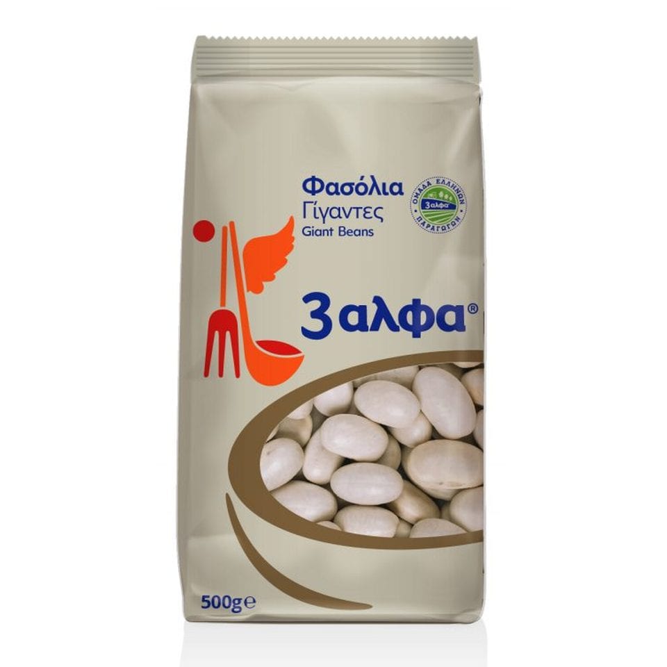 3Α Φασόλια Γίγαντες Ελληνικοί 500g