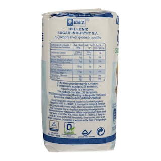 - | ΖΑΧΑΡΗ ΛΕΥΚΗ ΚΡΥΣΤΑΛΛΙΚΗ ΕΛΛΗΝΙΚΗ 1 KG
