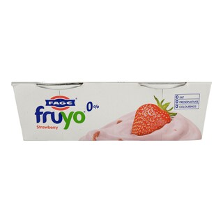 FRUYO | ΕΠΙΔΟΡΠΙΟ ΣΤΡΑΓΓΙΣΤΟΥ ΓΙΑΟΡΤΙΟΥ ΦΡΑΟΥΛΑ 0%  2Χ170GR