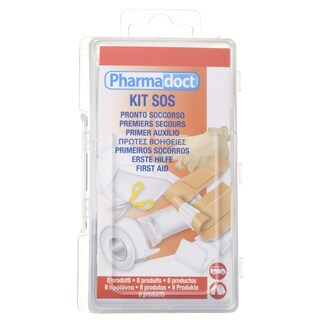 PHARMADOCT | Πρώτες Βοήθειες Kit SOS 1 Τεμάχιο