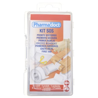 PHARMADOCT | Πρώτες Βοήθειες Kit SOS 1 Τεμάχιο