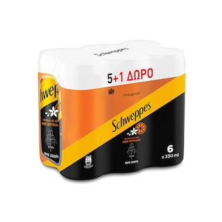 SCHWEPPES | SCHWEPPES ΠΟΡΤΟΚ. Κ/Τ 330ML (5+1)