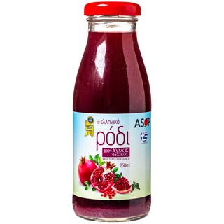 ΑΣΟΠ | Φυσικός Χυμός Ρόδι 250 ml