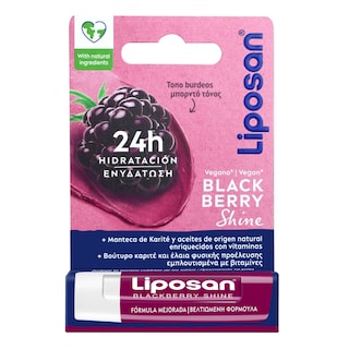 LIPOSAN | Ενυδατικό Χειλών Fresh Shine Blueberry 4,8g