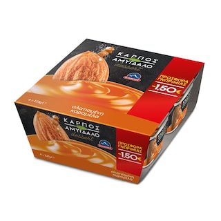 ΟΛΥΜΠΟΣ | Φυτικό Επιδόρπιο Αλατισμένη Καραμέλα 4x125g Έκπτωση 1.5Ε