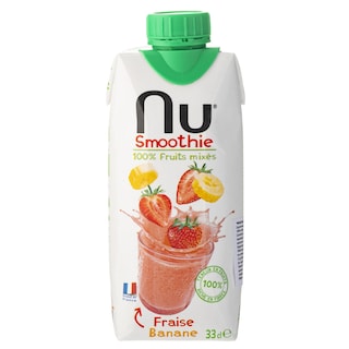 NU | Smoothie Φράουλα Μπανάνα 330ml