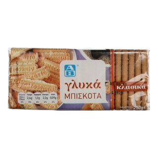 ΑΒ | AB SWEET BISCUITS 250G Γλυκά Κλασικά 250g