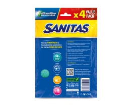 SANITAS | Πανί Μικροϊνών Home Collection 4 Τεμάχια