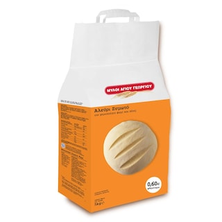 ΜΥΛΟΙ ΑΓΙΟΥ ΓΕΩΡΓΙΟΥ | FLOUR  5 KG 0.60 Ε