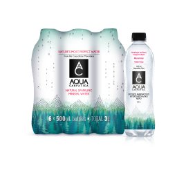 AQUA CARPATICA | Νερό Φυσικώς Ανθρακούχο 6x500ml
