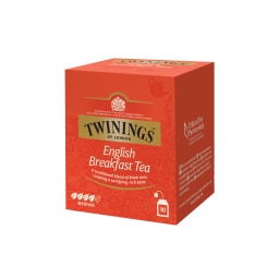TWININGS | ΤΣΑΪ ΜΑΥΡΟ ENGLISH BREAKFAST 10 ΦΑΚΕΛΑ Χ 2 GR