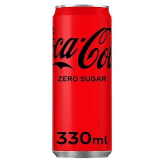 COCA COLA | ZERO | Soft Drink Cola Zero Can 330ml