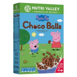 NUTRI VALLEY | Δημητριακά Peppa Pig Choco Balls 375g