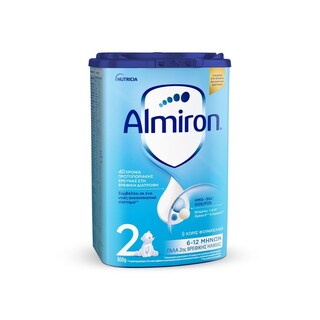 ALMIRON | 2 | Γάλα Βρεφικό Σκόνη Easypack Νο2 6-12 Μηνών 800gr