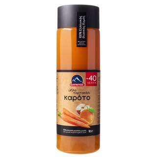 ΟΛΥΜΠΟΣ | FRESH JUICE CARROTS APPLE ORANGE 1LT -0.40Ε