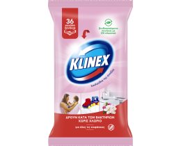 KLINEX | Πανάκια Καθαρισμού Λουλούδια Άνοιξης 36 Τεμάχια