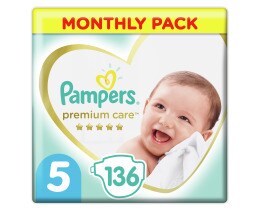 PAMPERS | PAMPERS PREMIUM CARE NO 5 136T MP