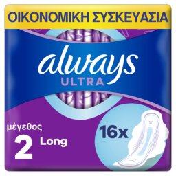 ALWAYS | SANITARY NAPKINS ONM ULT LONG+ JP 16 PIECES