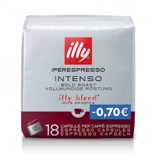 ILLY | Κάψουλες Καφέ IperEspresso Intenso 111g Έκπτωση 0.7Ε