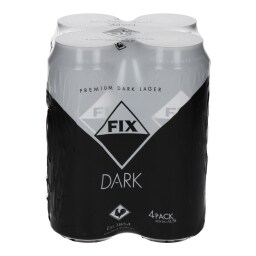 FIX | DARK | ΜΠYΡΑ ΚΟΥΤΙ 4 X 500 ML