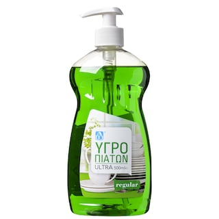 ΑΒ | Υγρό Πιάτων Ultra Regular Αντλία 500ml