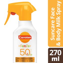 CARROTEN | Αντηλιακό Γαλάκτωμα Family Spray Trigger SPF50 270ml