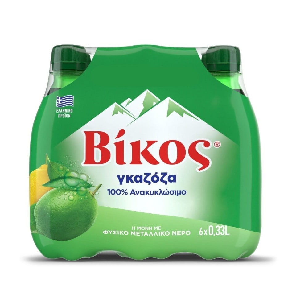 ΒΙΚΟΣ Γκαζόζα Φιάλη 6x330ml