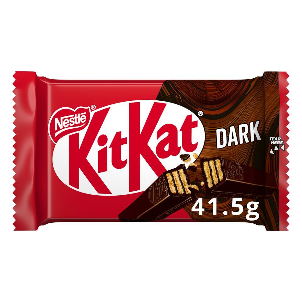 KITKAT Γκοφρέτα Dark Μαύρη Σοκολάτα 41.5g