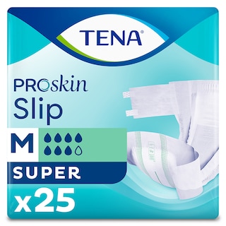 TENA | SLIPAD | Πάνες Ακράτειας Slip Super Medium 25 Τεμάχια