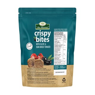 ΜΑΝΝΑ | Παξιμάδι Δαγκωτό Ελιά και Λιαστή Ντομάτα 110g