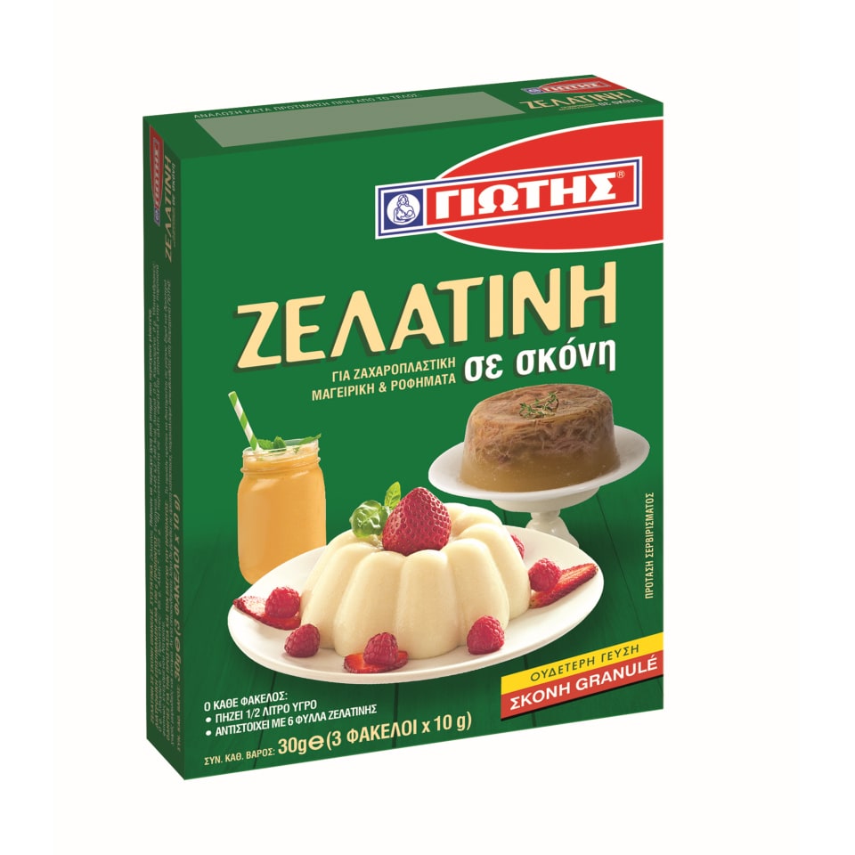 ΓΙΩΤΗΣ Ζελατίνη Σκόνη 3x10gr