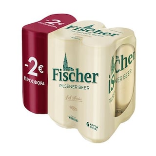 FISCHER | BEER FISCHER CAN 6X330ML 6PACK (-2E)