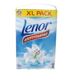 LENOR | Laundry Detergent ΜΕΣΟΓΕΙΑΚΗ ΦΡΕΣΚΑΔΑ 50 ΜΕΖ