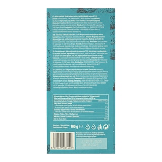 DELICATA | Μαύρη Σοκολάτα Bio 72% Κακάο Τανζανίας 100gr