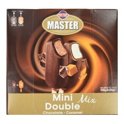ΚΡΙ ΚΡΙ | Παγωτό Ξυλάκια Mini Mix Double Καραμέλα Σοκολάτα 6X50 gr