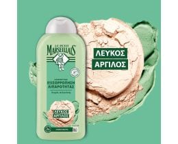 LE PETIT MARSEILLAIS | Σαμπουάν Απαλός Καθαρισμός Λευκός Άργιλος 300ml
