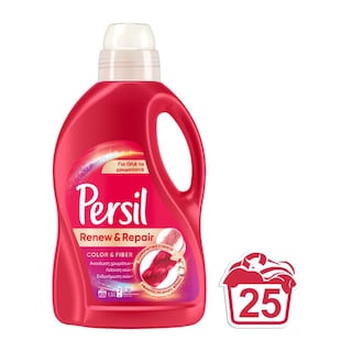 PERSIL | COLOR | Yγρό Πλυντηρίου Ρούχων Renew & Repair Χρωματιστά 25 Μεζούρες